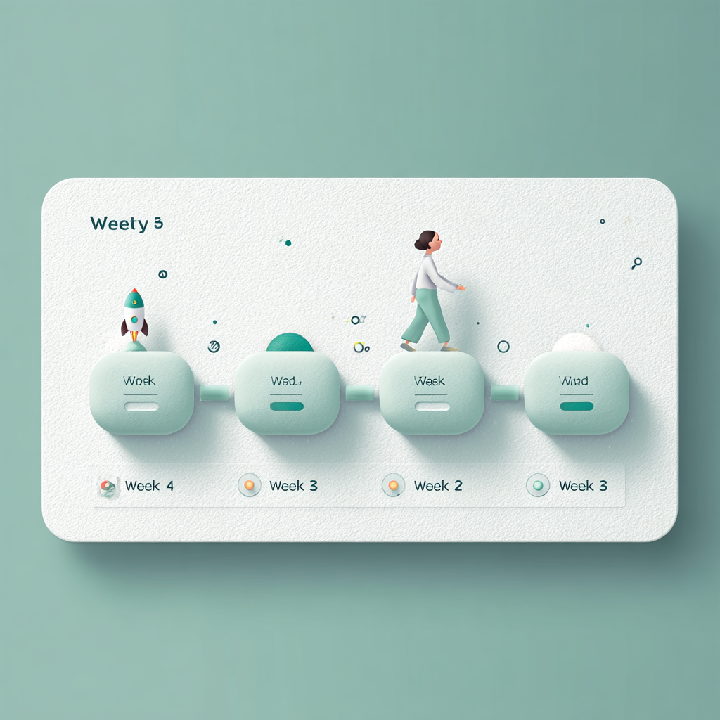 4주 커리큘럼 섹션 비주얼